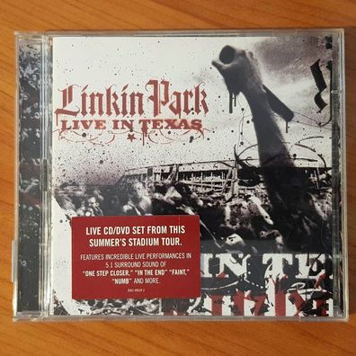 LINKIN PARK live in texas VG+/VG+ (CD+DVD, Hard, Warner)