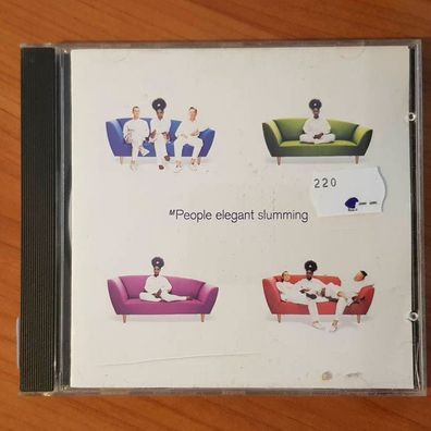 M PEOPLE ellegant slumming Disctronics VG+/VG+ (CD Album, Pop, Deconstruction)