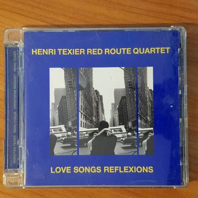 HENRI TEXIER RED ROUTE Quartet love songs reflexions SJC VG+/VG+ (CD Album)