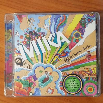 MIKA life in cartoon motion SJC EDC Germany VG+/EX (CD Album, Pop, Casablanca)