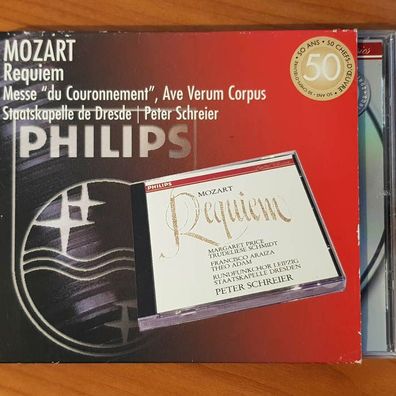 PETER Schreier mozart requiem OC SLIP UML Germany EX/EX (CD Album, Klassik)