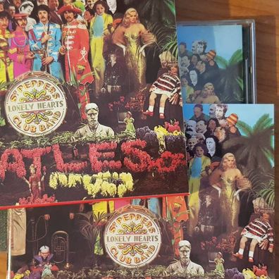 THE Beatles sgt. pepper's lonely hearts club band OC SLIP England NM/EX