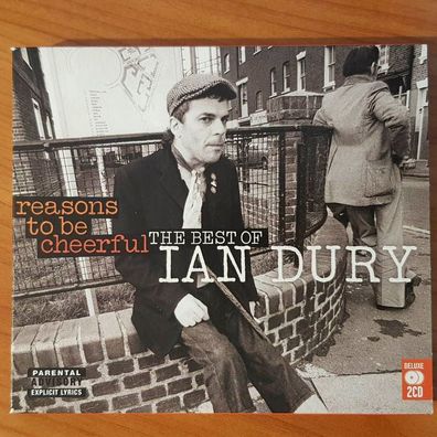 IAN DURY reaons to be cheerful OC SLIP NM/EX (CD Album, Jazz, Music Club Deluxe)