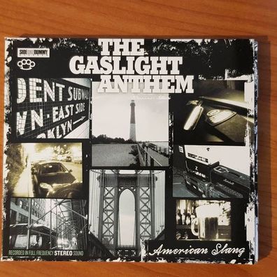 THE Gaslight ANTHEM american slang DIGI EX/EX (CD Album, Hard, Side One Dummy)