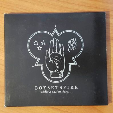 Boysetfire while a nation sleeps GATE EX/EX (CD Album, Hard, Bridge Nine)