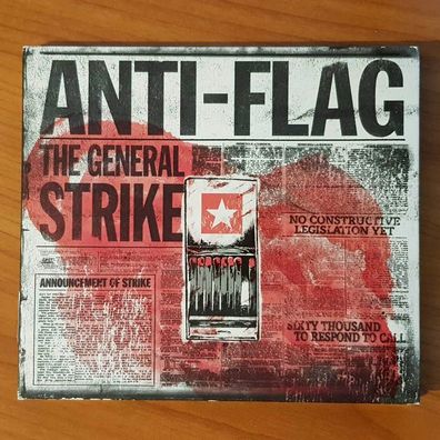 ANTI-FLAG the general strike DIGI VG (CD Album, Hard, Side One Dummy)