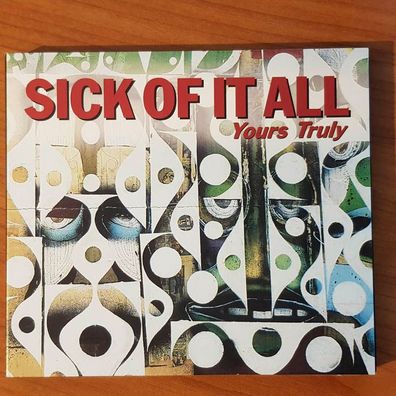SICK OF IT ALL yours truly DIGI EX/EX (CD Album, Hard, Fat Wreck Chords)