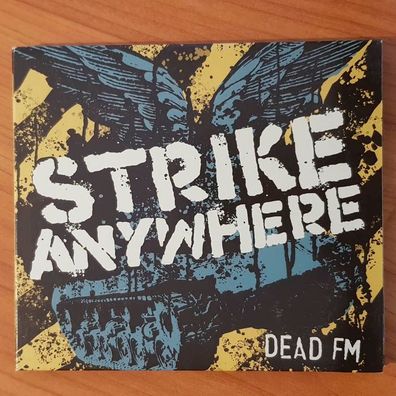 STRIKE Anywhere dead fm DIGI EX/VG+ (CD Album, Hard, Fat Wreck Chords)