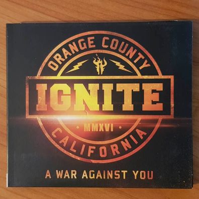 IGNITE a war against you DIGI ARVATO EX/VG+ (CD Album, Hard, Century Media)