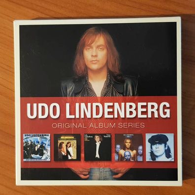 UDO Lindenberg original album series OC SLIP NM (5CD, Pop, EastWest)