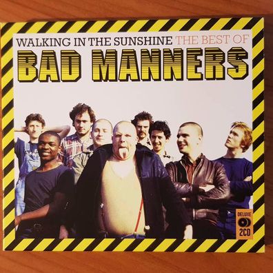 BAD Manners walking in sunshine, the best of OC SLIP EX/EX (2CD, Hard)
