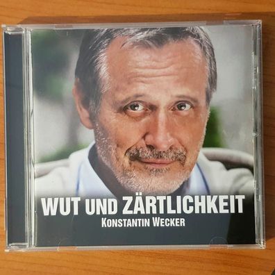 Konstantin WECKER wut und zärtlichkeit Musicsupportgroup VG+/EX (CD Album)