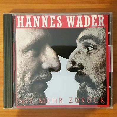HANNES WADER nie mehr zurück FULL SILVER Germany EX/EX (CD Album, Liedermacher)
