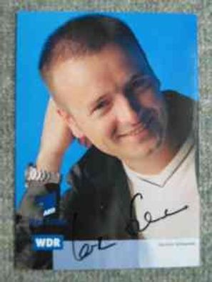 WDR Fernsehmoderator Karsten Schwanke - handsigniertes Autogramm!!!