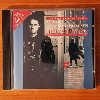 STEFAN Waggershausen herzsprünge NM/EX (CD Album, Pop, Polydor)