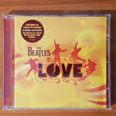 THE Beatles love Mediamotion EX/EX (CD Album, Pop, Parlophone)