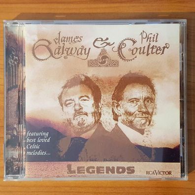 JAMES GALWAY and phil couter - legends Sonopress EU EX/EX (CD Album, Pop)