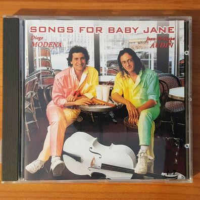 DIEGO MODENA & JEAN-PHILIPPE AUDIN songs for baby jane PMDC Germany EX/EX