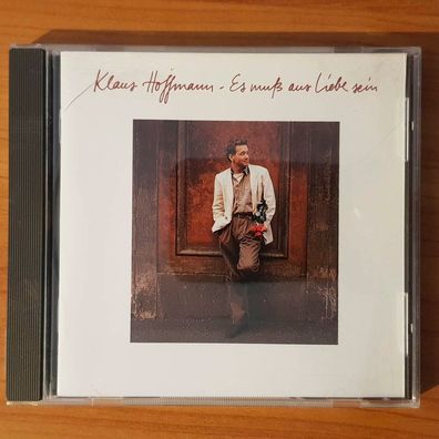 KLAUS Hoffmann es muß aus liebe sein EX/EX (CD Album, Pop, Virgin)