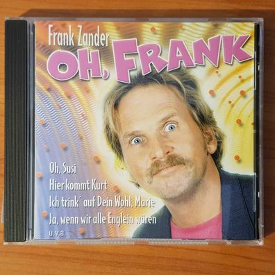 FRANK ZANDER oh, frank EX/VG+ (CD Album, Schlager, Ariola Express)