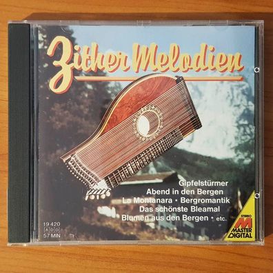 Various zither melodien - zauberklang der zither NM/EX (CD Album, Volksmusik)