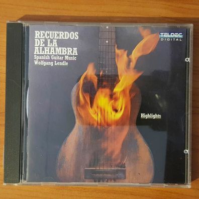 Wolfgang LENDLE recuerdos de la alhambra EX/EX (CD Album, Klassik, Teldec)