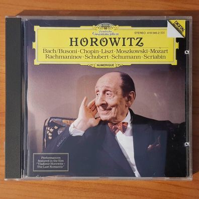 Vladimir Horowitz bach/busoni, chopin et al PDO UK EX/EX (CD Album, Klassik, DG)