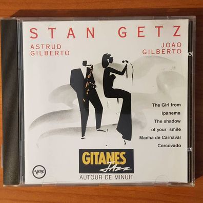 STAN GETZ, ASTRUD & JOAO Gilberto autor de minuit FULL SILVER Germany VG+/EX