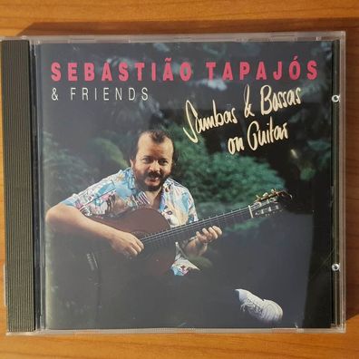 Sebastiao Tapajos sambas & bossas on guitar EX/EX (CD Album, World, Tropical)