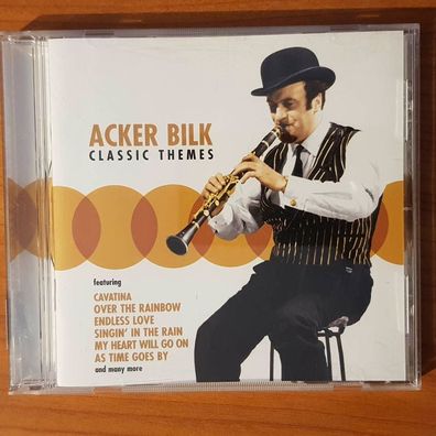 ACKER BILK classic themes VG+/EX (CD Album, Jazz, Crimson)