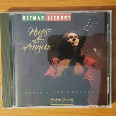 OTTMAR Liebert poets & angels USA EX/EX (CD Album, Latin, Higher Octave)