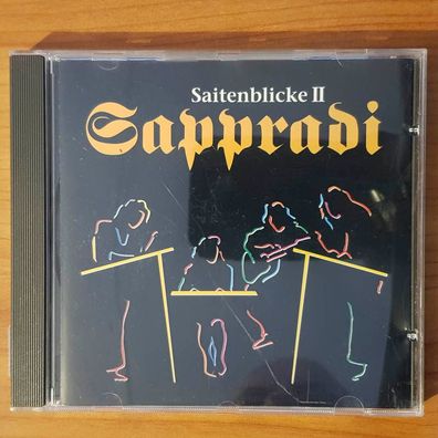 Sappradi saitenblicke ii EX/EX (CD Album, Folk, BMG)