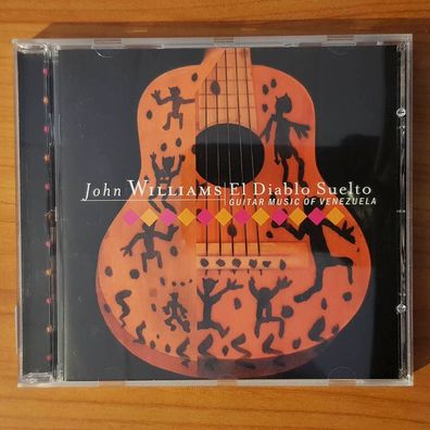 JOHN Williams el diablo suelto - guitar music of venezuela EX/EX (CD Album)
