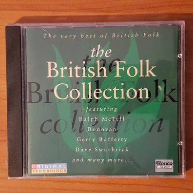 Various the british folk collection EX/EX (CD Album, Folk, Ronco Silver)