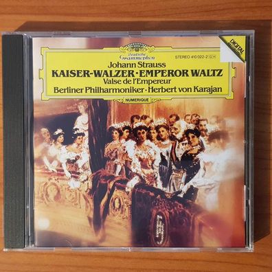 Herbert VON Karajan johann strauss kaiser-walzer FULL SILVER PMDC Germany EX/EX