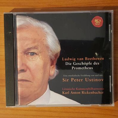 SIR PETER Ustinov ludwig van beethoven die geschöpfe des prometheus EX/EX