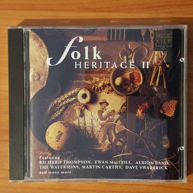 Various folk heritage ii VG+/EX (CD Album, Folk, Music Club)