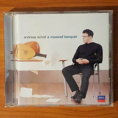 Andreas SCHOLL a musical banquet UML Germany NM/EX (CD Album, Klassik, Decca)
