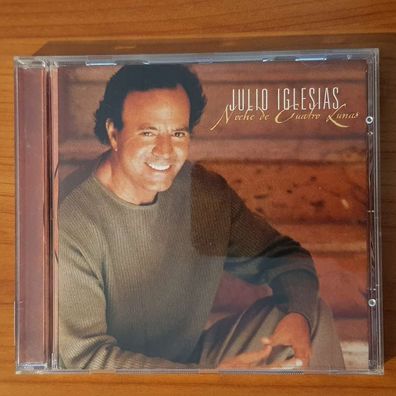 JULIO Iglesias noche de cuatro lunas SMM EX/EX (CD Album, Latin, Columbia)