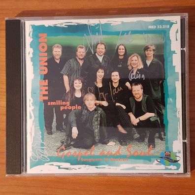 THE UNION smiling people EX/EX (CD Album, Rock, Mediaphoon-Madacy)