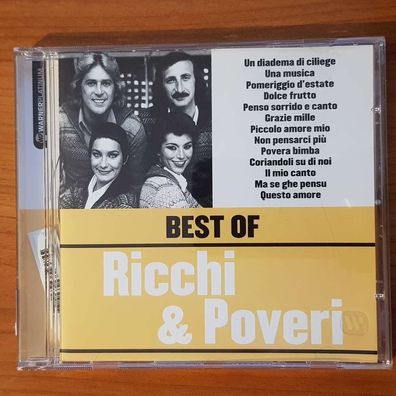 RICCHI & POVERI best of ricchi & poveri EU EX/EX (CD Album, Pop)