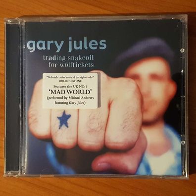 GARY JULES trading snakeoil for wolftickets Dictronics EU VG/EX (CD Album, Rock)