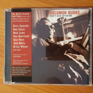 Solomon BURKE don't give up on me DADC VG/EX (CD Album, Funk, Fat Possum)