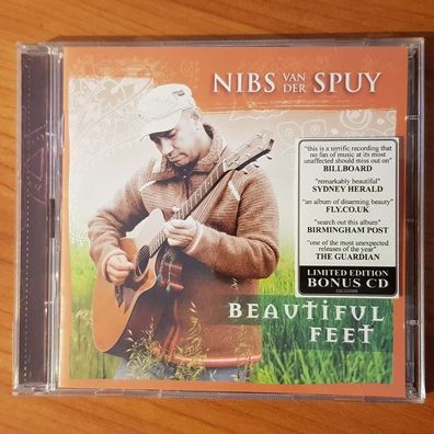 NIBS VAN DER SPUY beautiful feet DADC EU EX/EX (CD Album, Folk, Sheer Sound)