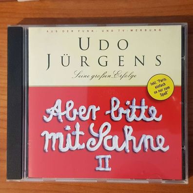 UDO Jürgens aber bitte mit sahne ii (seine großen erfolge) Sonopress EX/EX