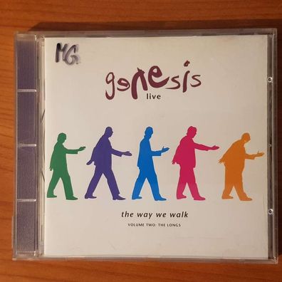 Genesis LIVE / THE WAY WE WALK (VOLUME TWO the longs) Holland EX/EX (CD Album)