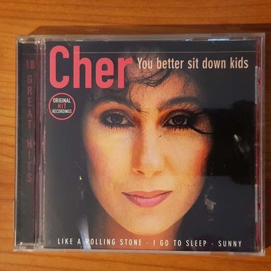 CHER you better sit down kids VG/EX (CD Album, Pop, Disky)