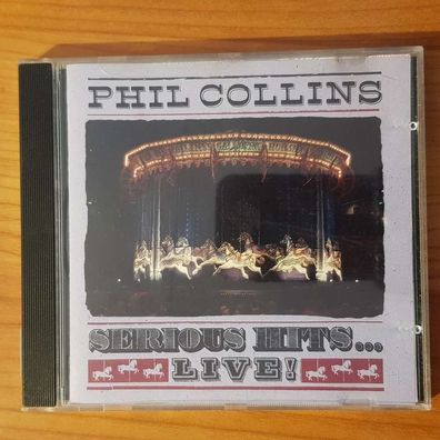 PHIL Collins serious hits... live! RSA Germany EX/EX (CD Album, Pop, WEA)