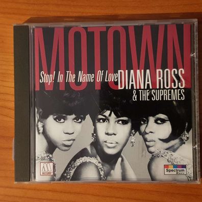 DIANA ROSS & Supremes stop! in the name of love EX/EX (CD Album, Funk, Spectrum)