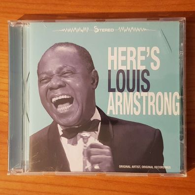 LOUIS Armstrong here's louis armstrong EU EX/EX (CD Album, Jazz, Vintage)